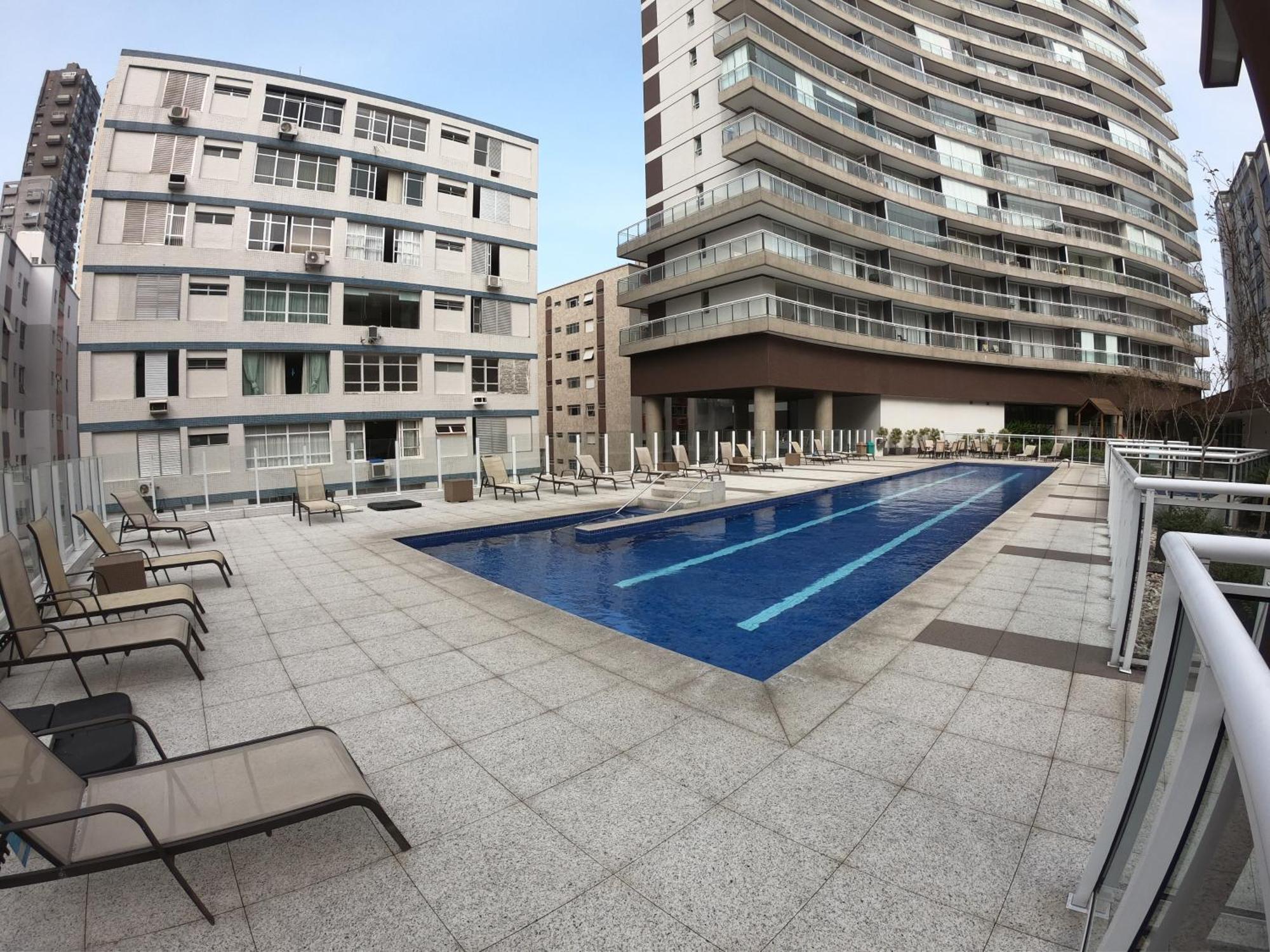 Book Santos Unlimited 817 Elegancia Vista Mar Apartment Exterior foto