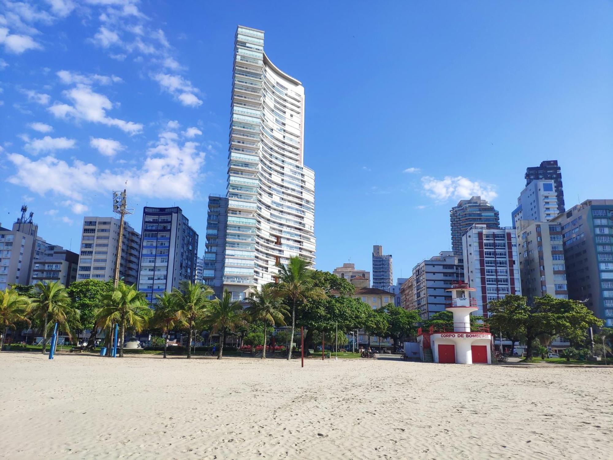 Book Santos Unlimited 817 Elegancia Vista Mar Apartment Exterior foto