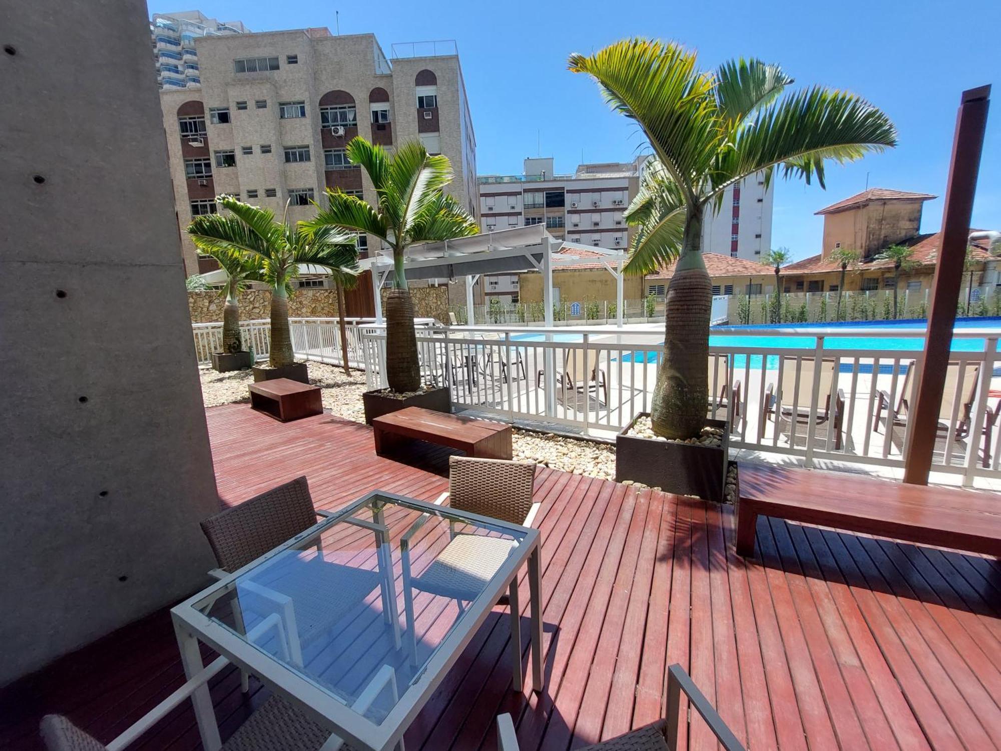 Book Santos Unlimited 817 Elegancia Vista Mar Apartment Exterior foto