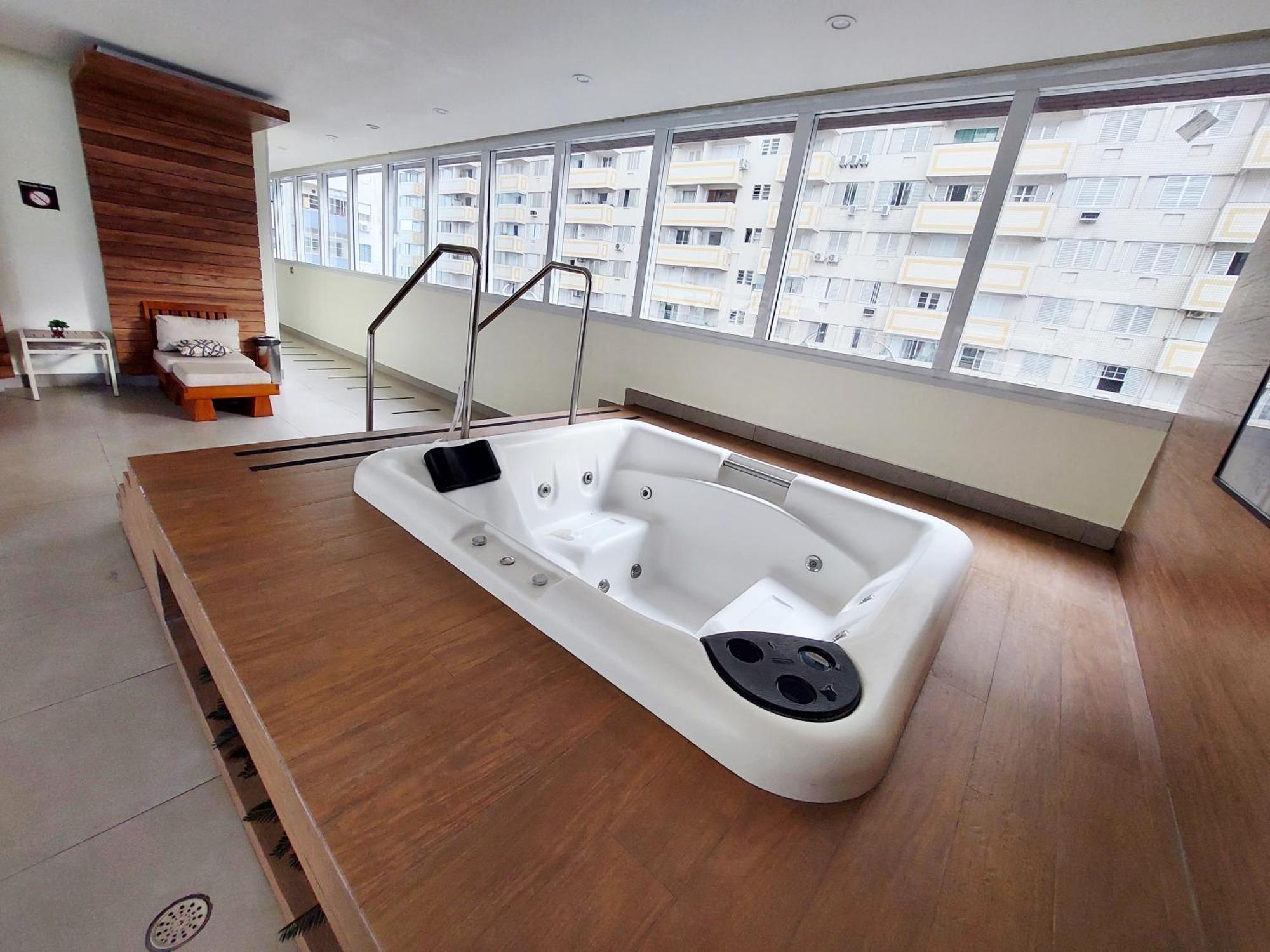 Book Santos Unlimited 817 Elegancia Vista Mar Apartment Exterior foto